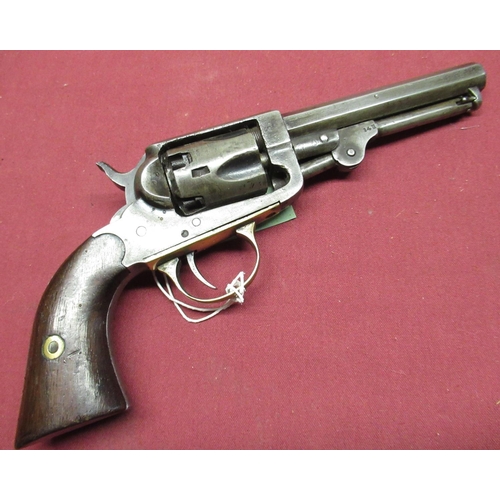 1012 - Scarce 5 shot .31 cal single action Bacon percussion pocket revolver by Union Arms Co, 4