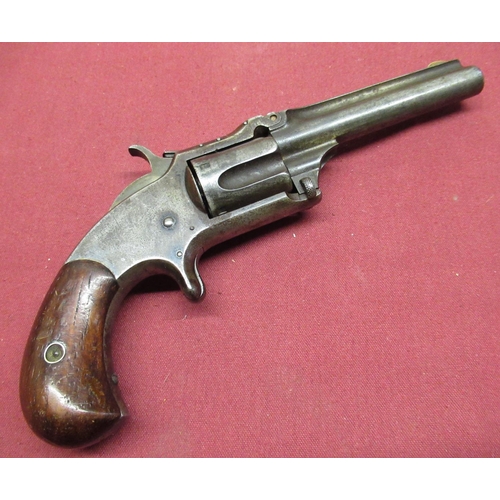 1036 - Smith & Wesson Model 1 1/2 Second Issue revolver, Ser. No. 454856 A/F