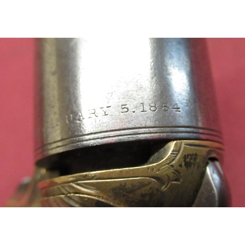 1038 - Moore's U.S.A Patent Front Loading Teat Fire Revolver .32cal 6-shot c.1864-1870.  Round 3 1/4 inch b... 