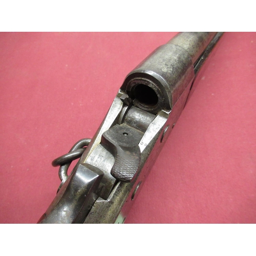 1040 - Remington Rolling Block Cavalry Carbine .40cal with ring bar and saddle ring 20 1/2 inch round steel... 