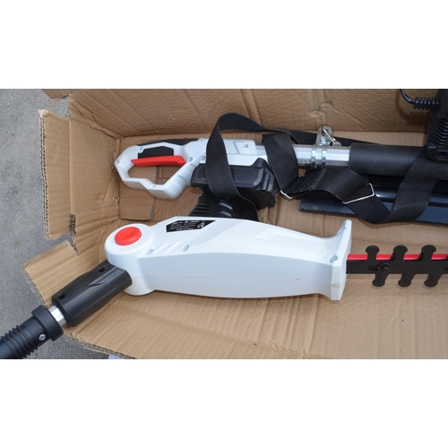 108 - Netta 20V cordless hole hedge trimmer, with battery and charger