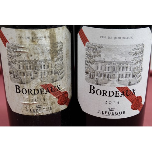 1326 - David Hall Collection - J. Lebegue Bordeau 2014, 150cl, no proof given 2btls