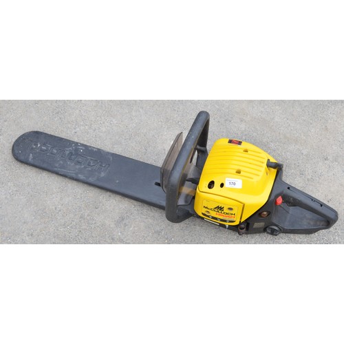 170 - McCulloch Virginia MH542 petrol hedge trimmer