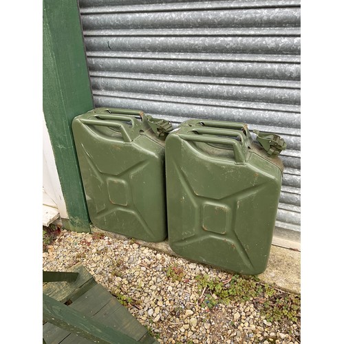 25 - Two Jerry cans