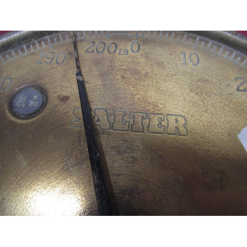 225 - Salter 235T industrial hanging weighing scales, 200lbs