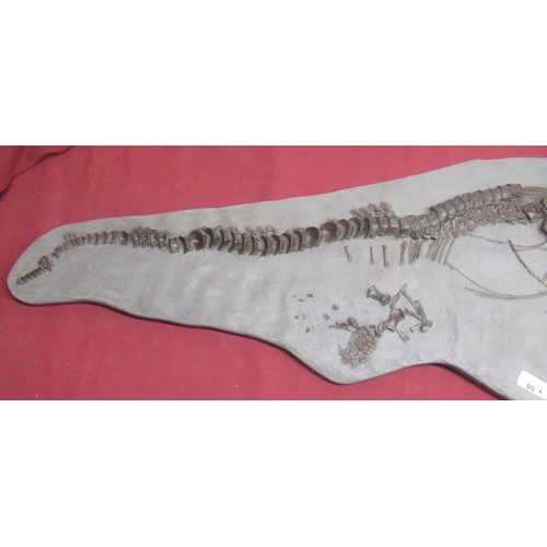 80 - Resin replica of an Ichthyosaur Breviceps