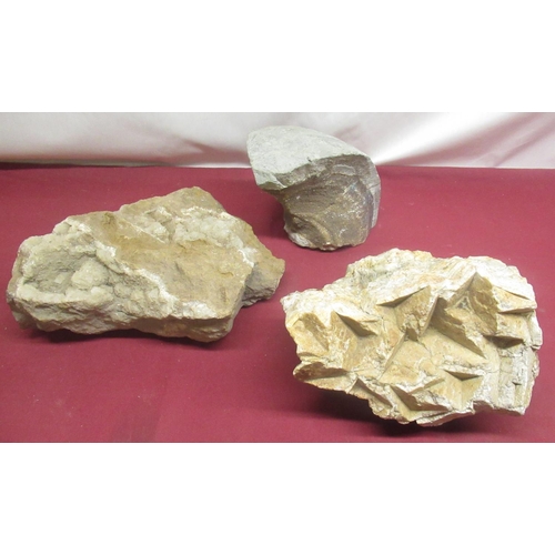 95 - Three large mineral specimens (3)