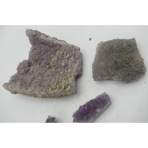 96 - Four Amethyst specimens (4)