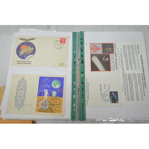 42 - Large collection of space related stamps etc