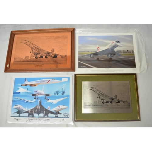19 - Collection of Concorde ephemera including a boxed as new RYO flight simulator game, Bradford Exchang... 
