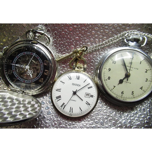 Sekonda quartz clearance pocket watch