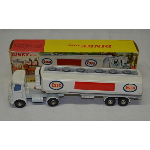 Boxed Dinky Toys AEC Esso fuel tanker, set no. 945, excellent
