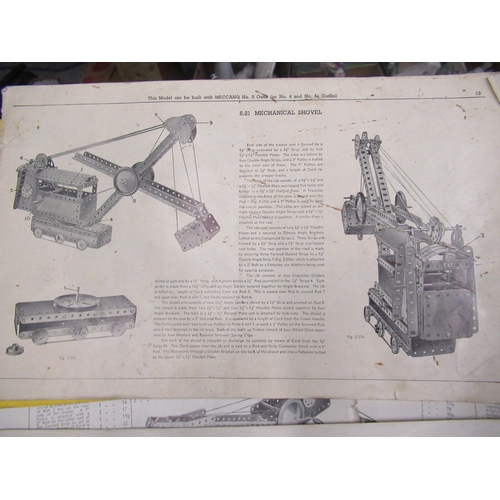 66 - 1950s/1960s Meccano complete with instructions for number three A accessory outfit, other period Mec... 