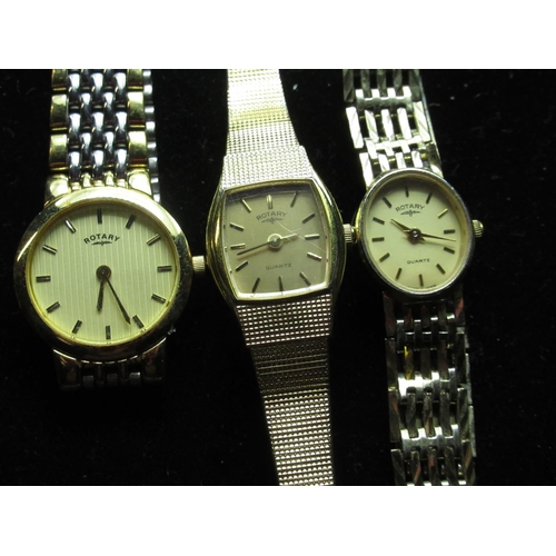 Rotary quartz best sale gold watch