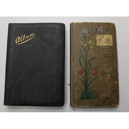 753 - Two postcard albums half filled containing mainly early to mid C20th topographical European and UK v... 