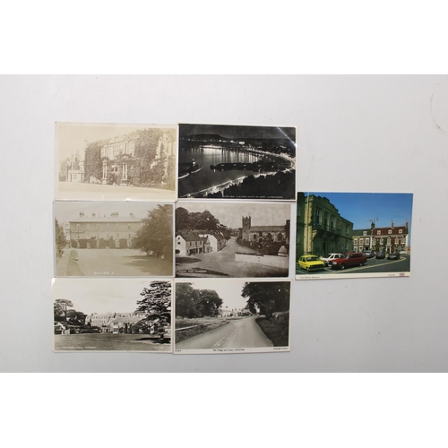 763 - Local North Yorkshire photographic postcards to include Malton, Hunmanby, Scarborough, Langton (7)