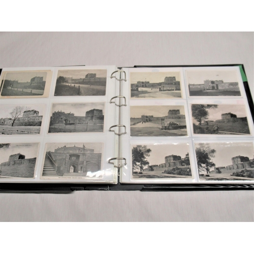 793 - Folder containing approximately four hundred postcards of Carisbrooke Castle