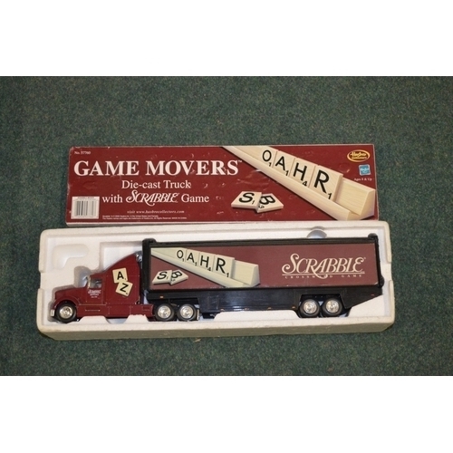 SCRABBLE TRUCK MOVER HASBRO store SEALED 2000