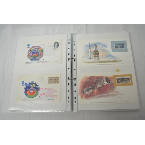 42 - Large collection of space related stamps etc