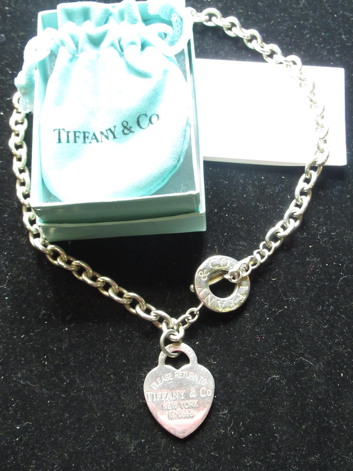 Sold at Auction: TIFFANY & CO PADLOCK NECKLACE STERLING SILVER LOCK