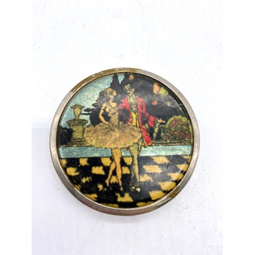 233 - Stratnoid compact Reg No 767198: with dancing couple with butterfly wing detail cover another Stratn... 