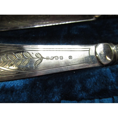 55 - ERII hallmarked sterling silver teaspoon with gilded Prince of Wales Feather terminal in fitted case... 