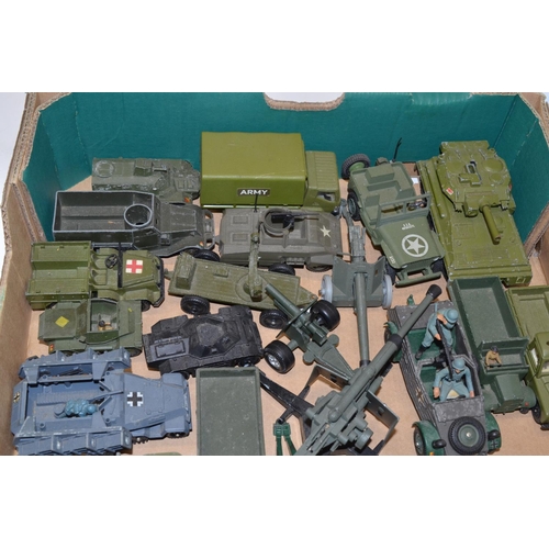 645 - Collection of Dinky/Corgi diecast military vehicles.