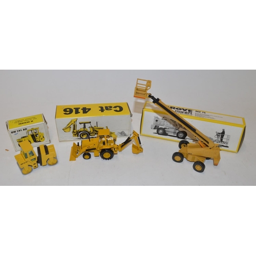 Six boxed NZG West Germany construction models, Grove TM1400
