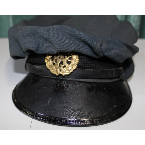 114 - WAFF officer jacket with four pockets dated 1944 with officers cap dated 1944 and skirt