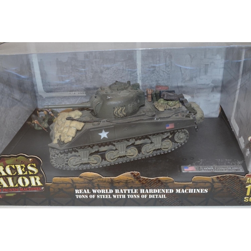 640 - 3 Forces Of Valor 1/35 diecast armour models (US), US 2.5 ton cargo truck, Normandy 1944. Excellent ... 