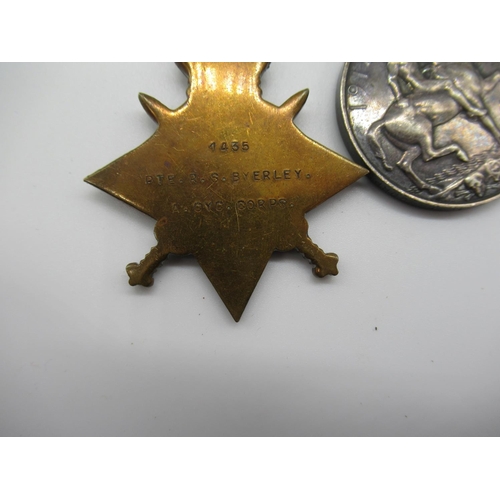 8 - WWI trio comprising of 1914 - 5 Star, War and Victory medals awarded to 