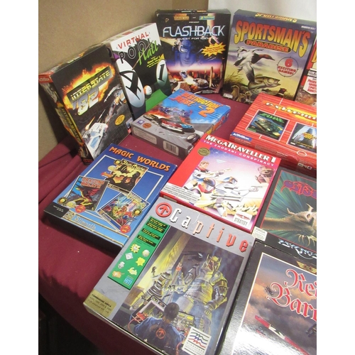 781A - Collection of PC CD-ROM and Commodore Amiga Games including Tomb Raider The Last Revelation, Carmagg... 