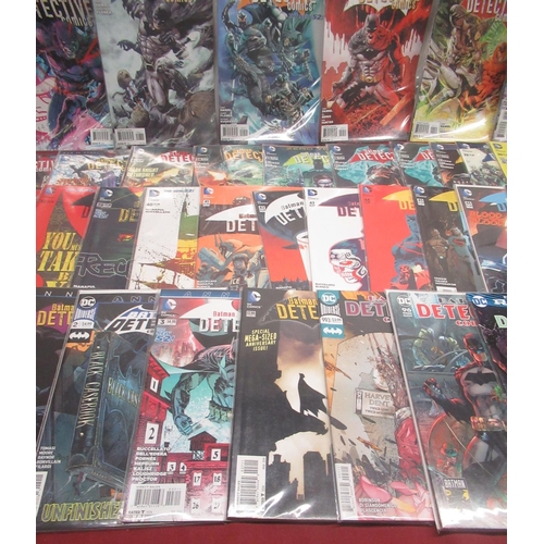 783 - DC Batman Detective Comics,the New 52! issue no. 1,2(x2)3-25,26(x2),28-49,50(x2 one in original plas... 