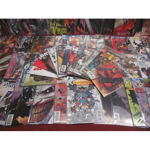 783D - Mixed collection of DC Batman and team comics including, Nightwing, Batgirl,Batwoman,Batman and Robi... 