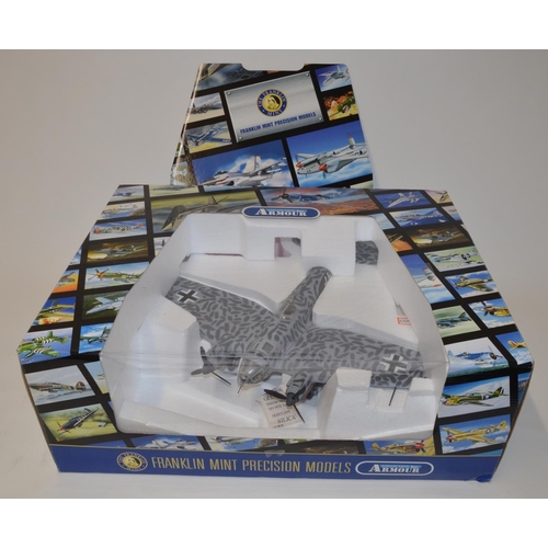 606 - Boxed Franklin Mint armour collection 1:48 scale Heinkel III Night Bomber, catalogue no. B11E391.