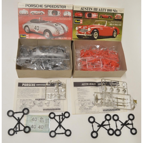 677 - 6 model car kits, 1/20 KSN Midori 1907 Itala Pechino Parigi unstarted, 2x 1/24 metal AutoKit models,... 