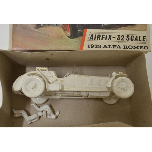 679 - 4 model car kits: Airfix 1/16 Ariel Arrow motorbike, unstarted, Airfix 1/32 1930 4.5 Ltr Bentley Blo... 