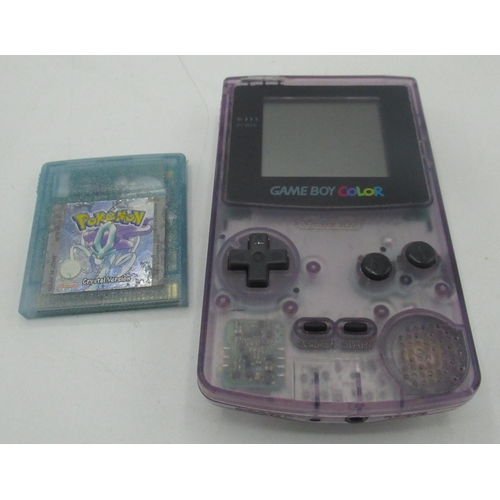 798 - Gameboy Color with Pokemon Crystal game