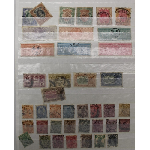822 - World stamp album, QV onwards unmounted mint & used, countries represented include India, France, Au... 