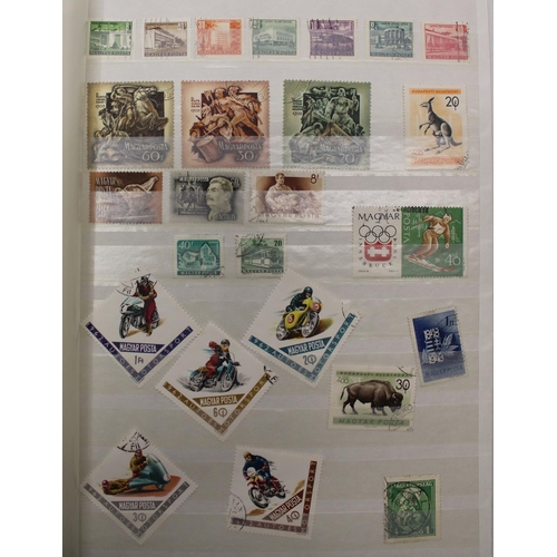 822 - World stamp album, QV onwards unmounted mint & used, countries represented include India, France, Au... 