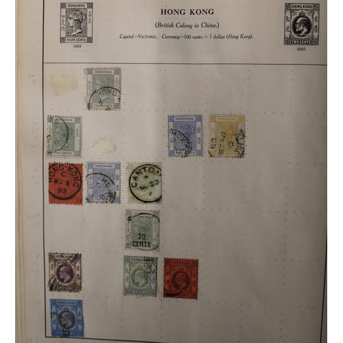 830 - Strand Stamp album & Black loose leaf album with a good selection of mainly GB & commonwealth stamps... 
