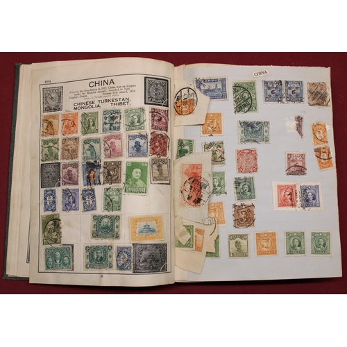 838 - 13 stamp albums and FDC albums, GB, commonwealth and ROW, mint & used, good mixed range from QV thro... 