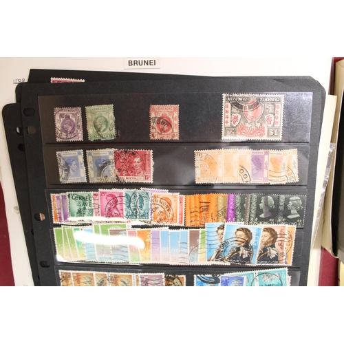 839 - Large selection of loose All World used stamps