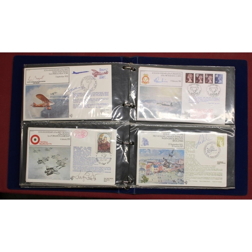 844 - Album of mainly aviation and military themed FDCs, majority relating to anniversarys of first flight... 