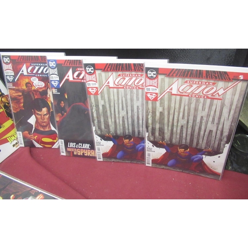 784 - DC The New 52! Superman Action Comics issue no. 0,1(x2 on with alternative cover art),2(x2)3-11,12(x... 