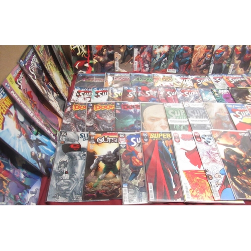 784D - Large mixed collection of DC Superman comics including DC Universe Rebirth: New Super-Man,Superman, ... 