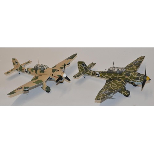 609 - 2 boxed Franklin Mint armour collection 1:48 scale diecast JU 87 Stuka models.
ART98111 Ju87B Luftwa... 