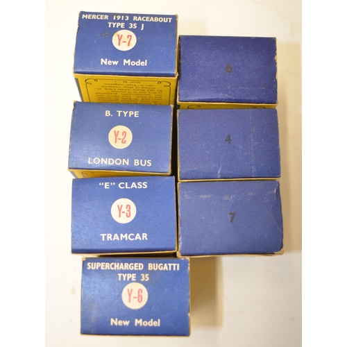 688 - Seven boxed Lesney models of Yesteryear diecast models, in early release original boxes (7)