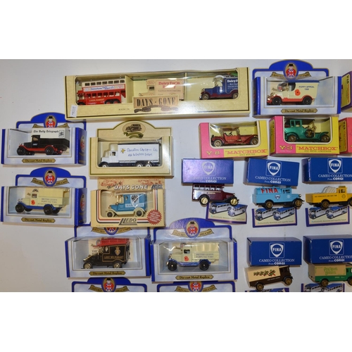 692 - Various diecast model vehicles including Fina Cameo collection from Corgi, Oxford and Matchbox dieca... 