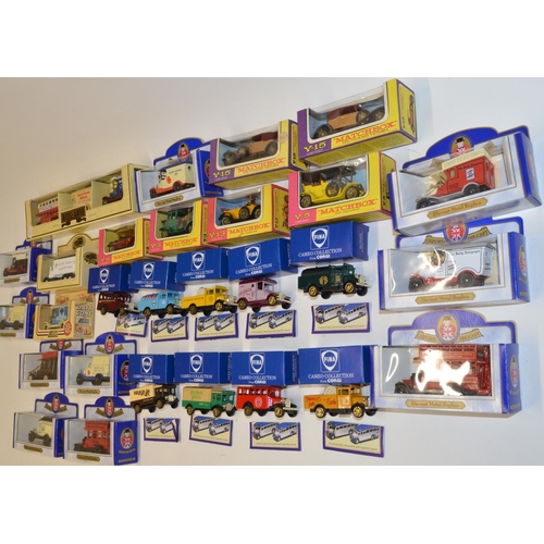 692 - Various diecast model vehicles including Fina Cameo collection from Corgi, Oxford and Matchbox dieca... 